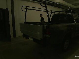 Mr Morgan Black is taken, beaten, edged & milked